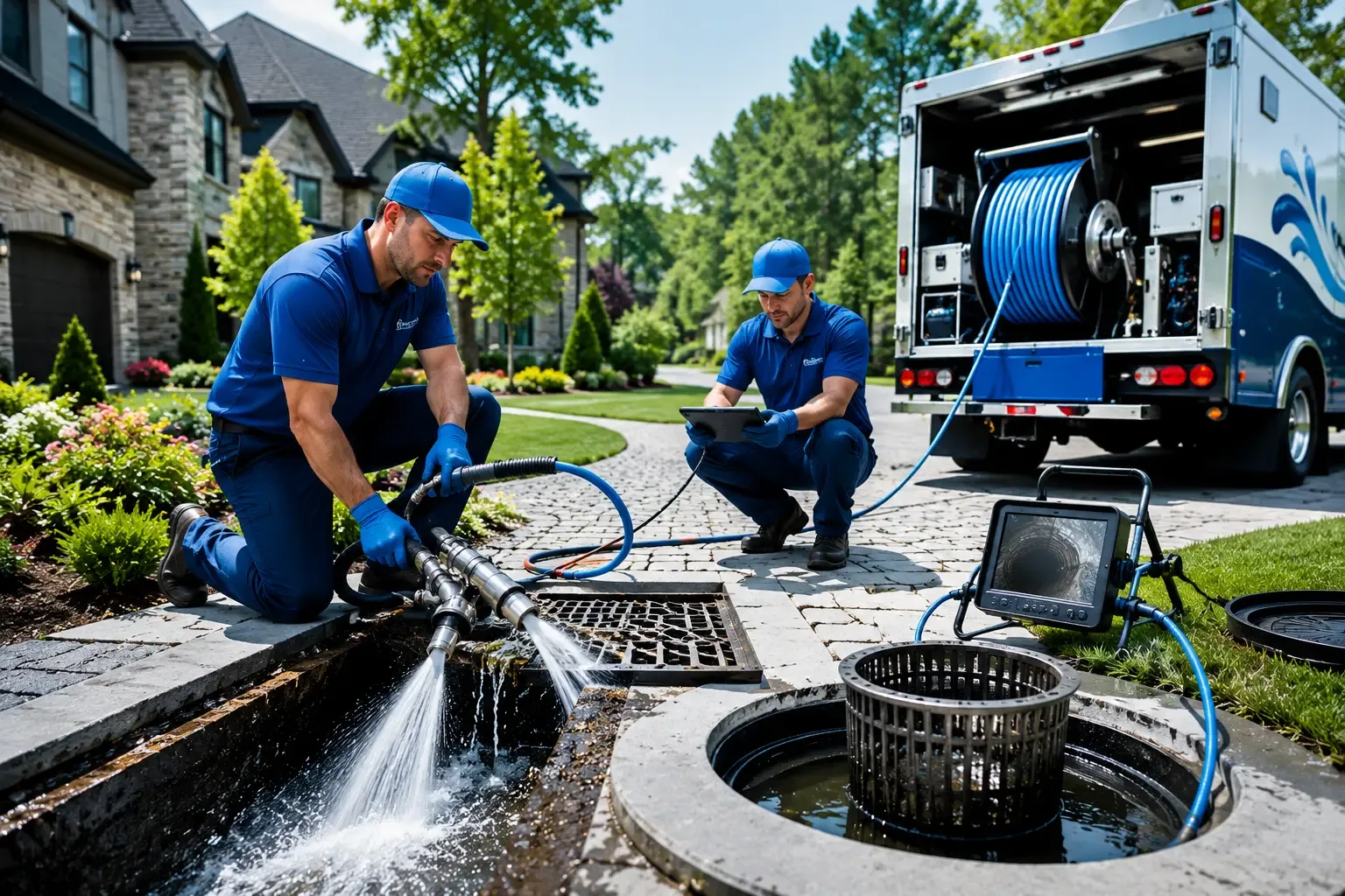 Local outdoor drain cleaning professionals in Nashville, KS